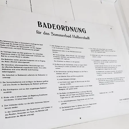 Am Sommerbad Halberstadt